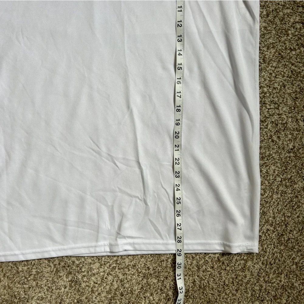 🦋Performance Motion Technology White Short Sleeve T-Shirt Golf Golfing Putt 2XL